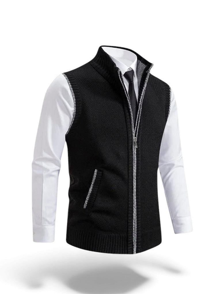 NordLuxe | Strikgilet med Lynlås