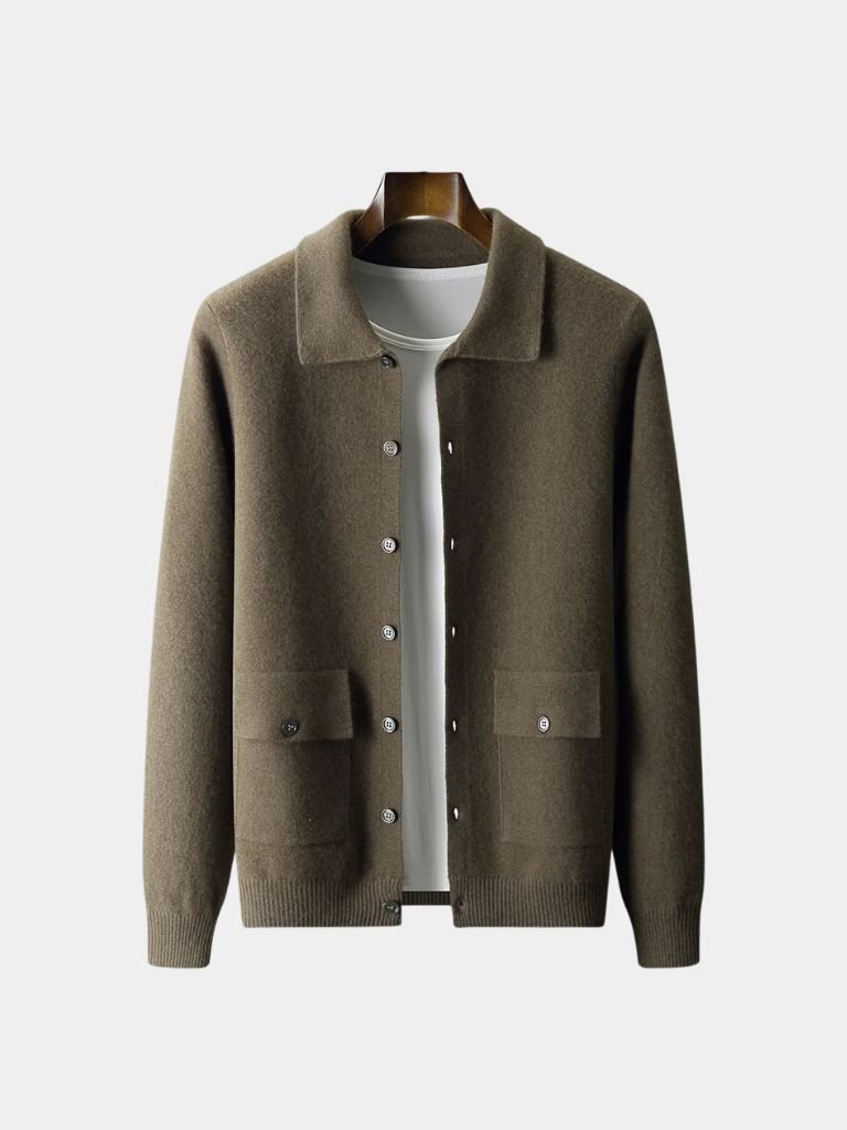 Essential cashmere jakke