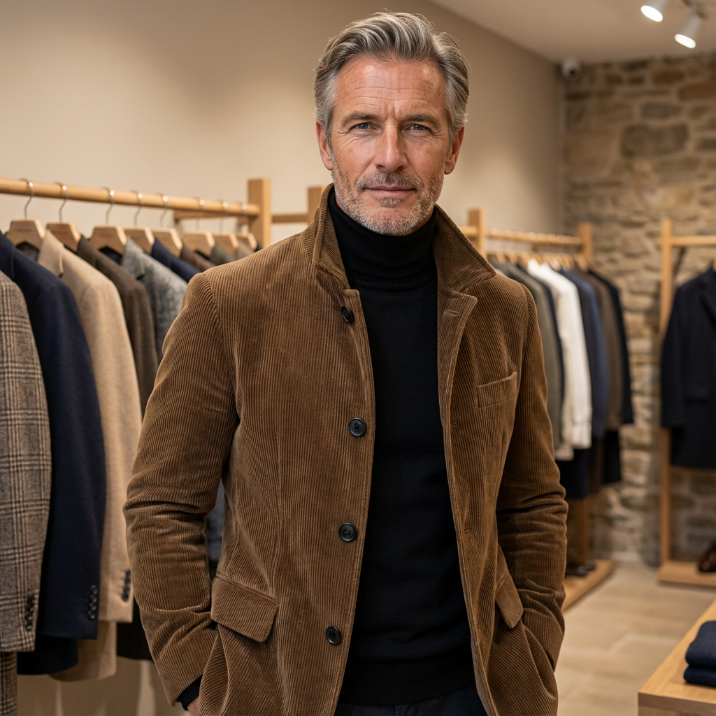 Frederik™ | Jakke med Vintage Look