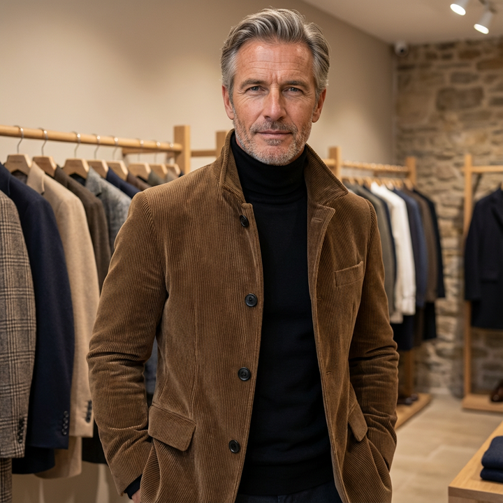 Frederik™ | Jakke med Vintage Look