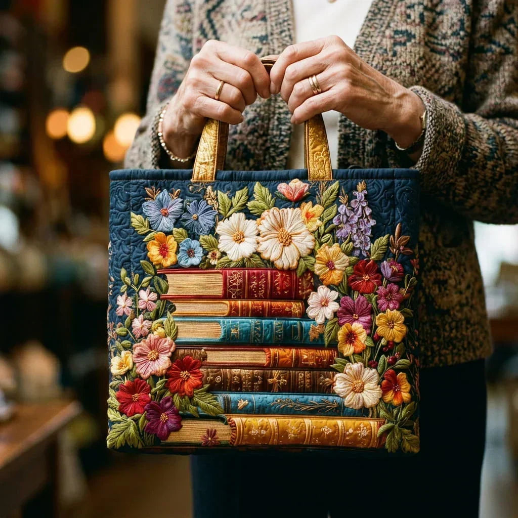 Håndlavet Taske | Floral Bibliotek