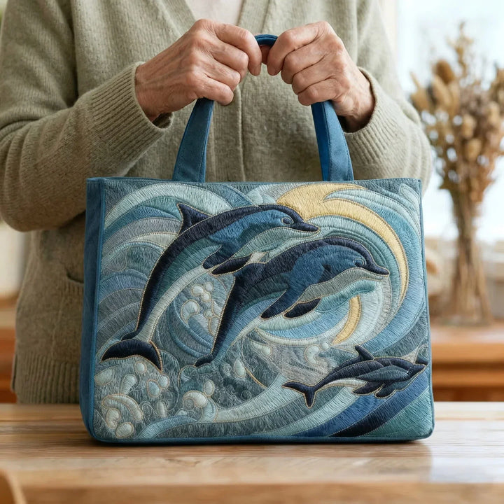 Håndlavet Taske | Ocean Delfin
