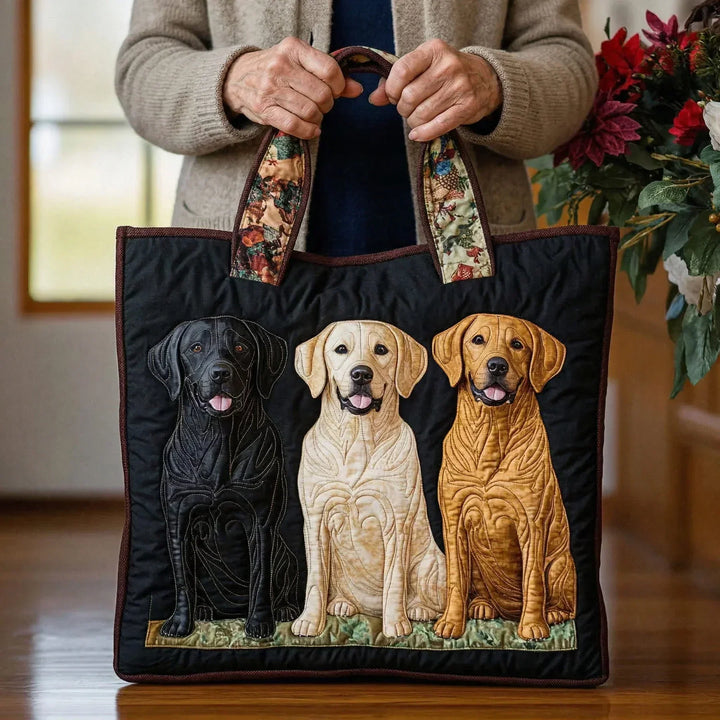 Håndlavet Taske | Tre Labradors