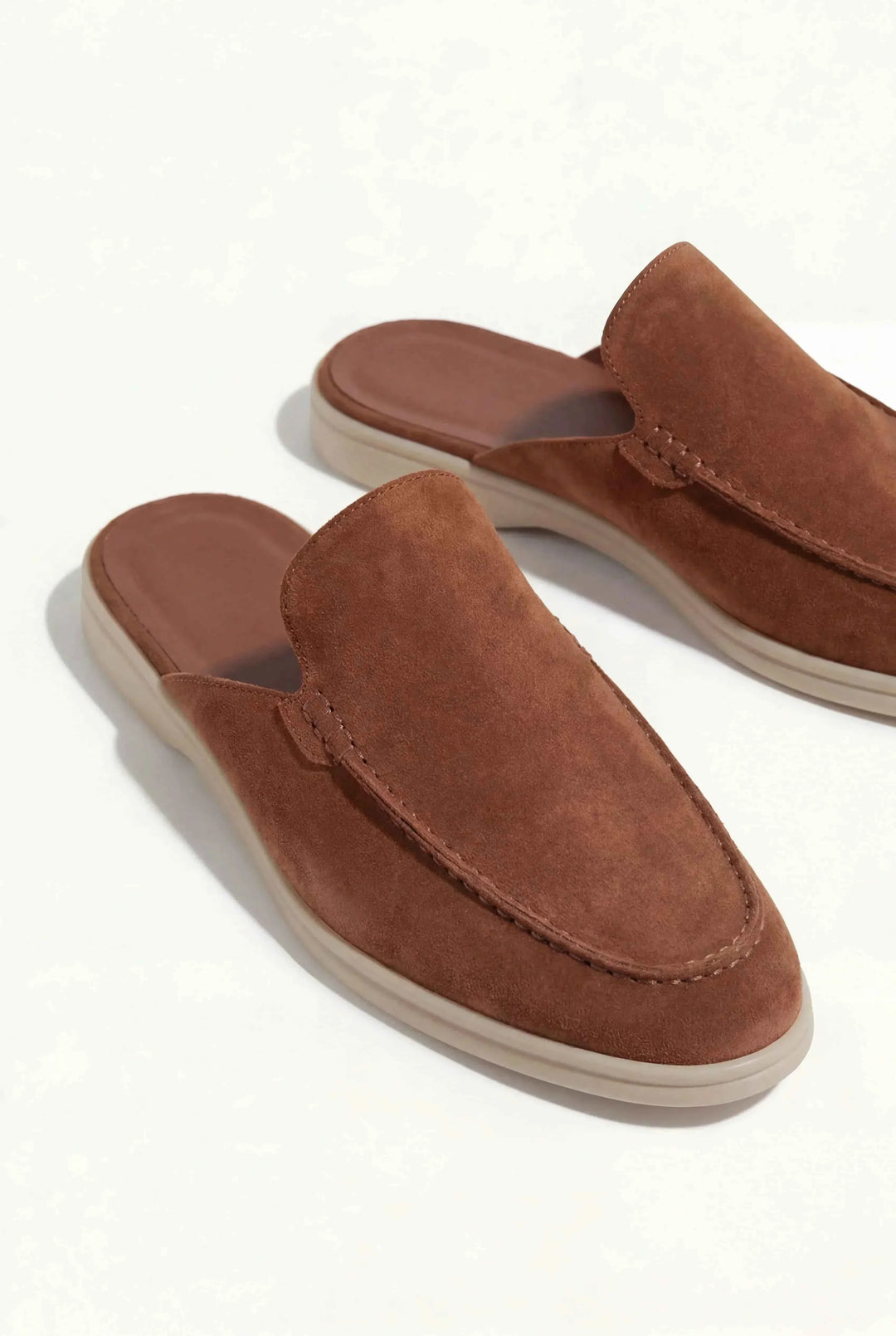 Mule Yacht i Brun Suede