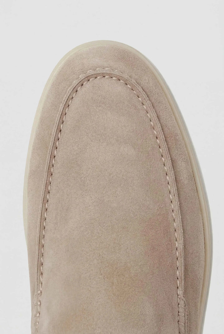 Mule Yacht i Suède Beige
