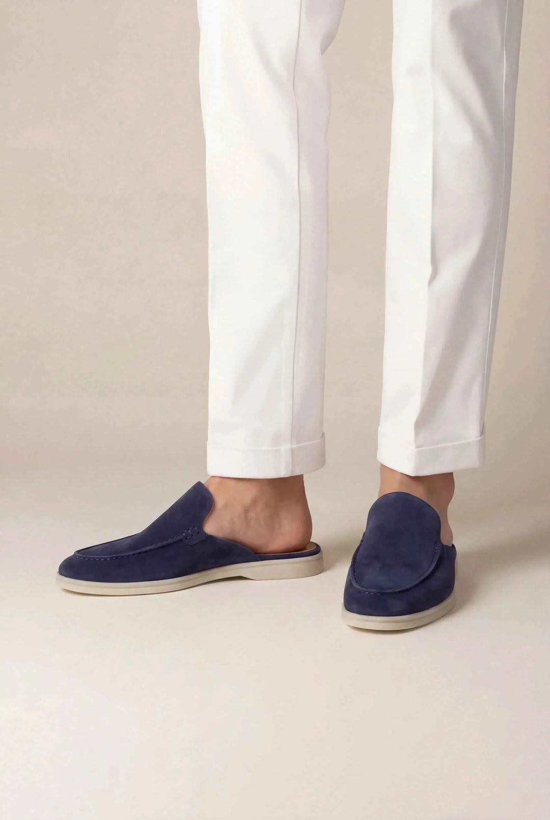 Mule Yacht i Suède Blu Navy