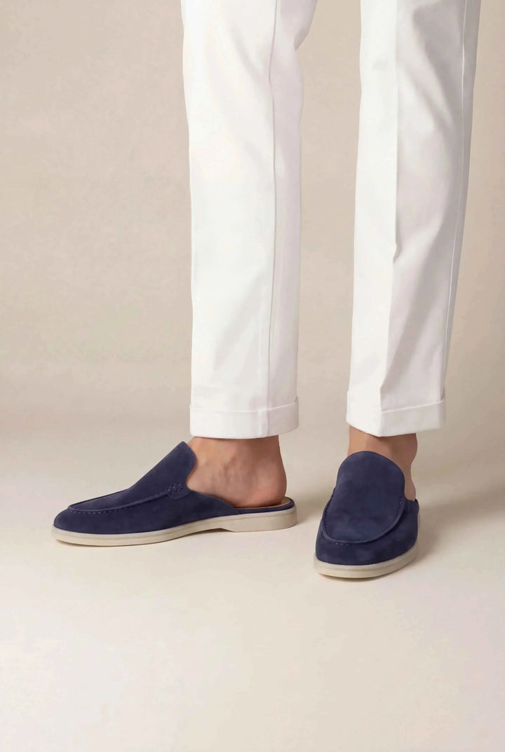 Mule Yacht i Suède Blu Navy