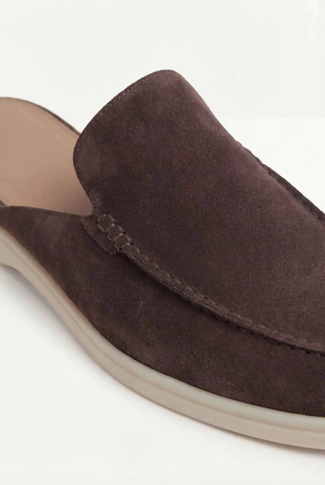 Mule Yacht i Brun Suede