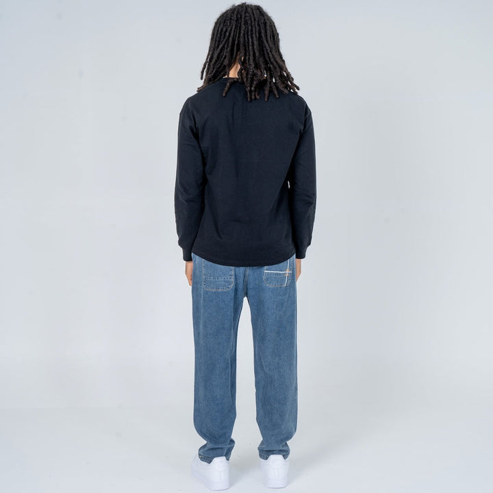 Ikki - Denim komfortbukser
