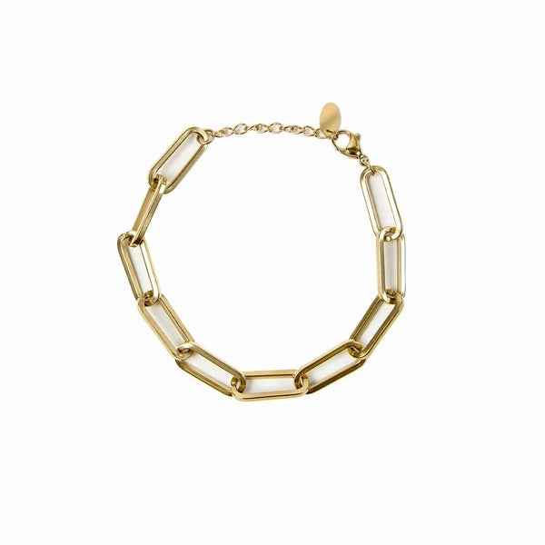 Gyldent Clip Armbånd