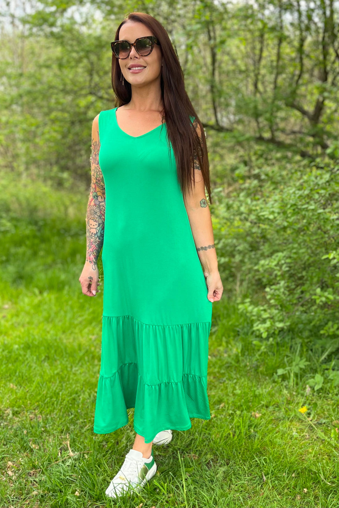 Daisy Dress | Grøn | Kjole fra State Bird