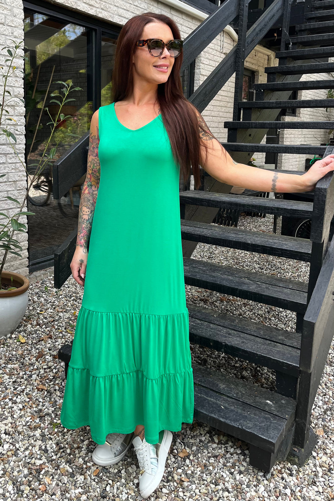 Daisy Dress | Grøn | Kjole fra State Bird