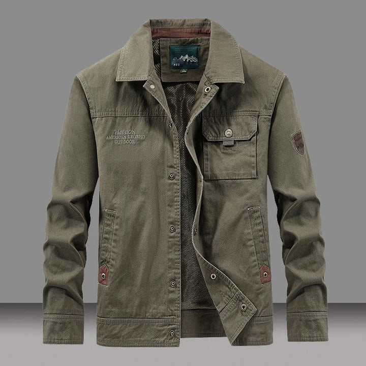 Bomulds Windbreaker Jakke