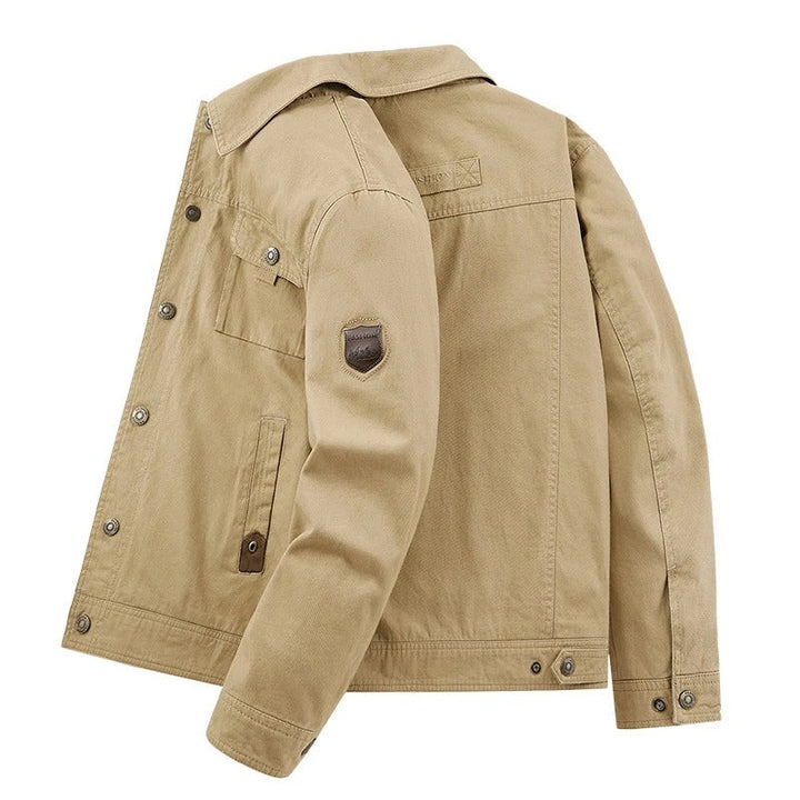 Bomulds Windbreaker Jakke