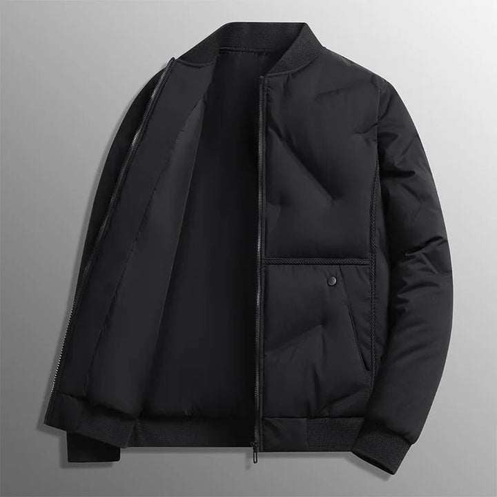 Elegant Bomulds Baseballjakke