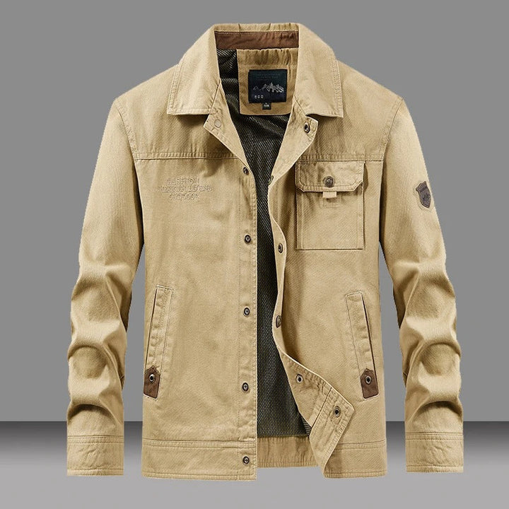 Bomulds Windbreaker Jakke