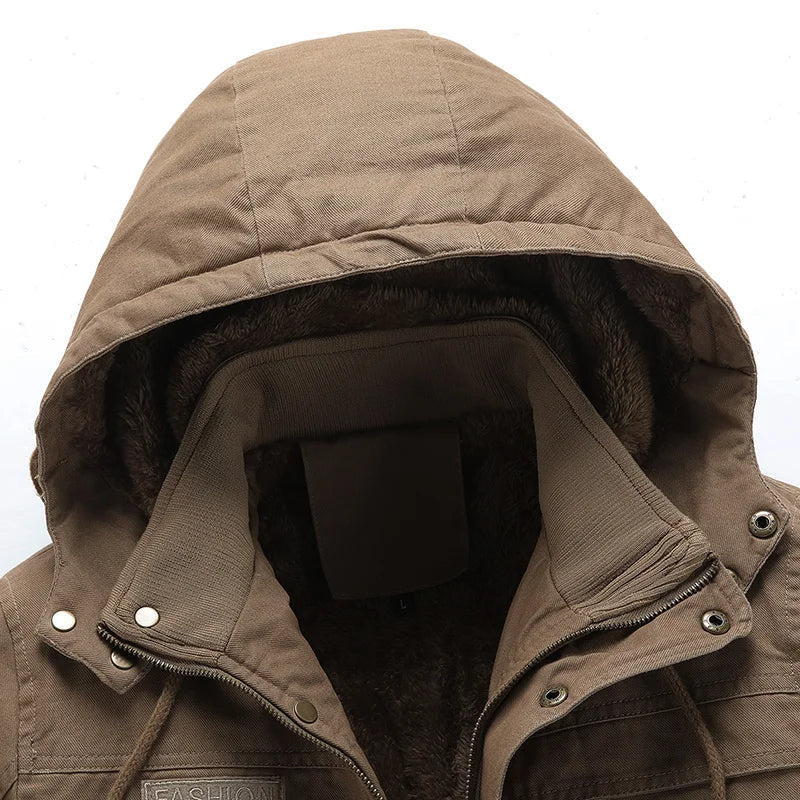 Casual Cotton Vinterjakke