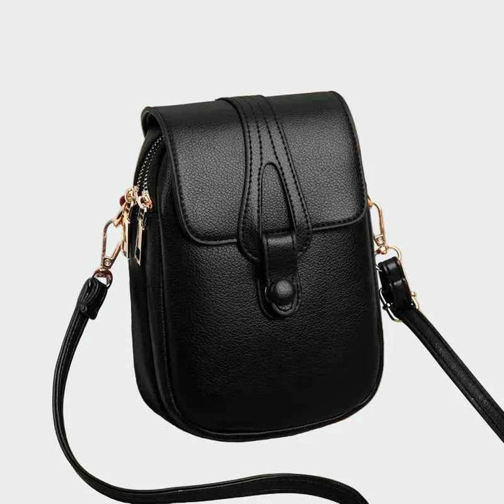 Elegant retro lædertaske