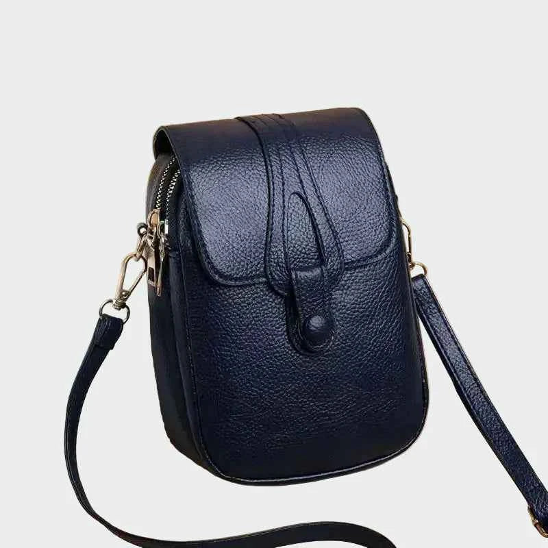 Elegant retro lædertaske