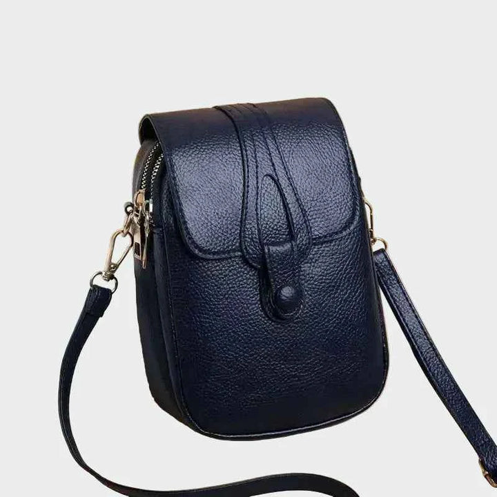 Elegant retro lædertaske