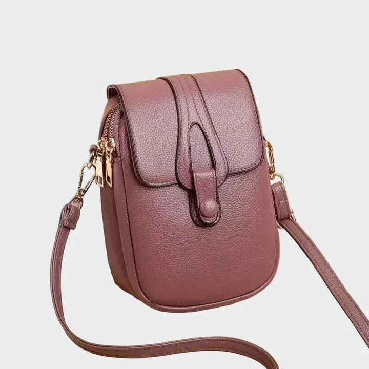 Elegant retro lædertaske