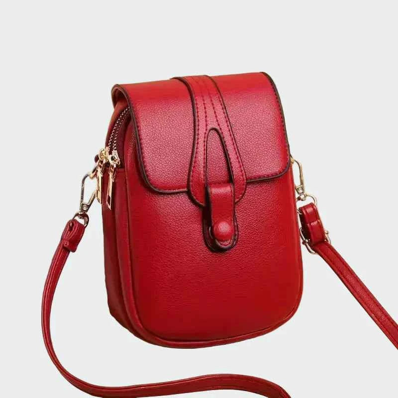 Elegant retro lædertaske
