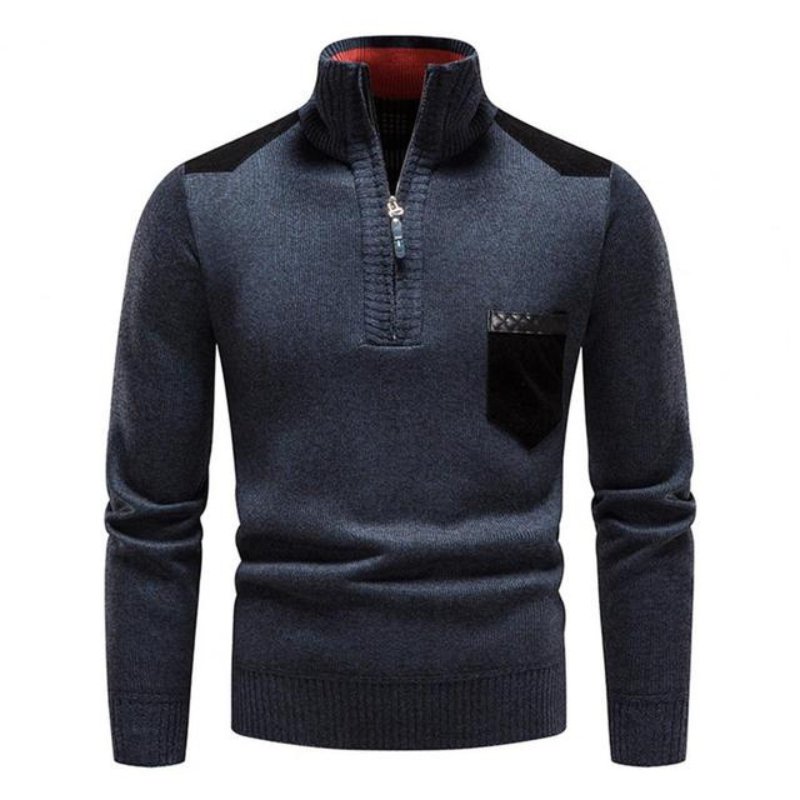 Uld Zip Sweater
