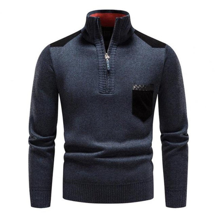 Uld Zip Sweater
