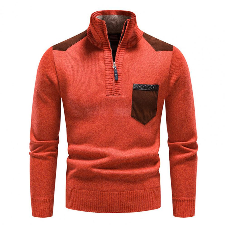 Uld Zip Sweater