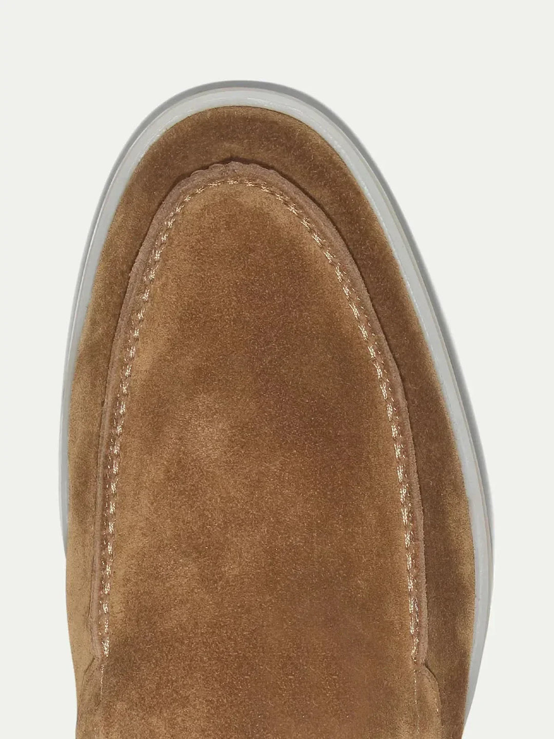 Mocassino Klassisk i Suede Ørken