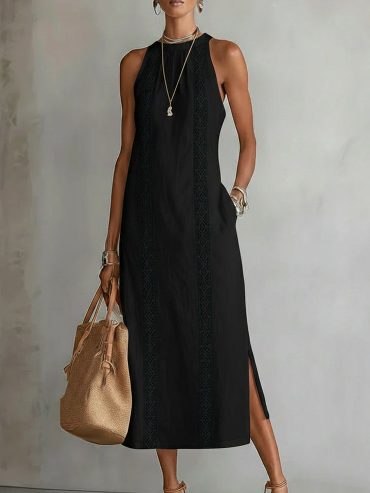 Chloe | Elegant Sommer Midi Kjole