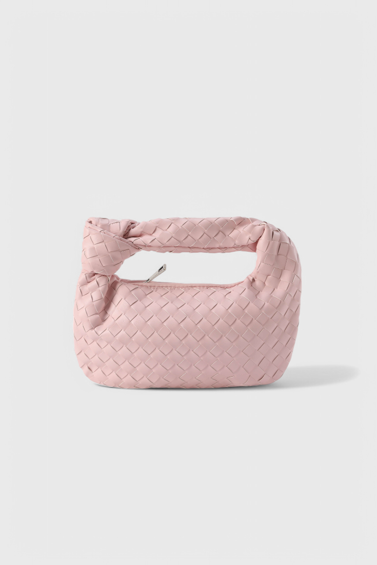 Sage Sac Satchel Mini Tissé