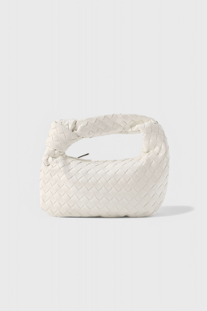 Sage Sac Satchel Mini Tissé