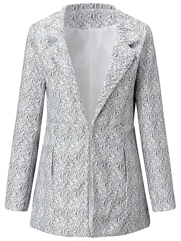 Casual Frakke med Elegant Snit og Daglig Komfort til Alsidige Looks