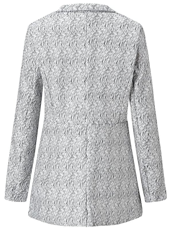 Casual Frakke med Elegant Snit og Daglig Komfort til Alsidige Looks