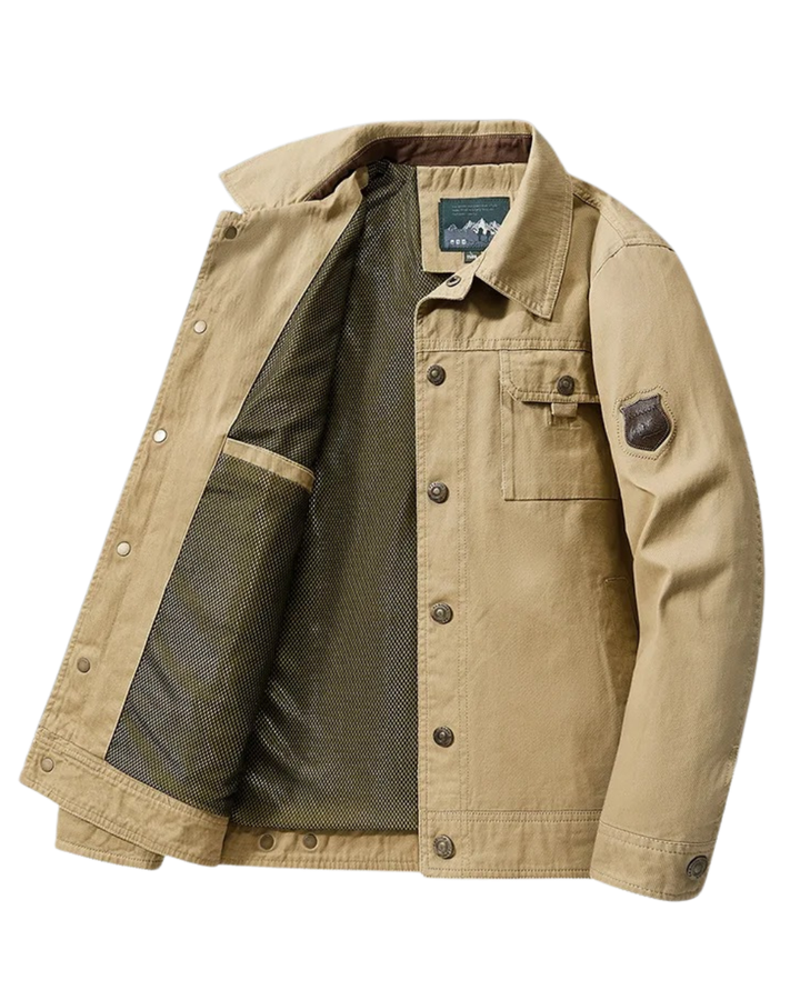 Elegant Bomulds Vindjakke