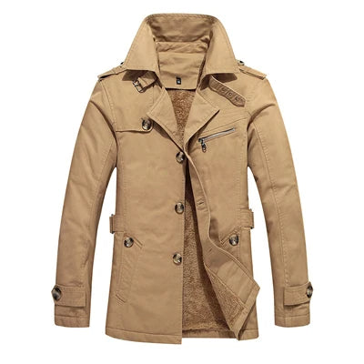 Elegant quiltet frakke