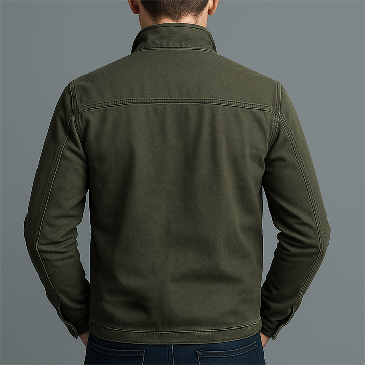 Gertrud | Vintage Cotton Zip Jakke
