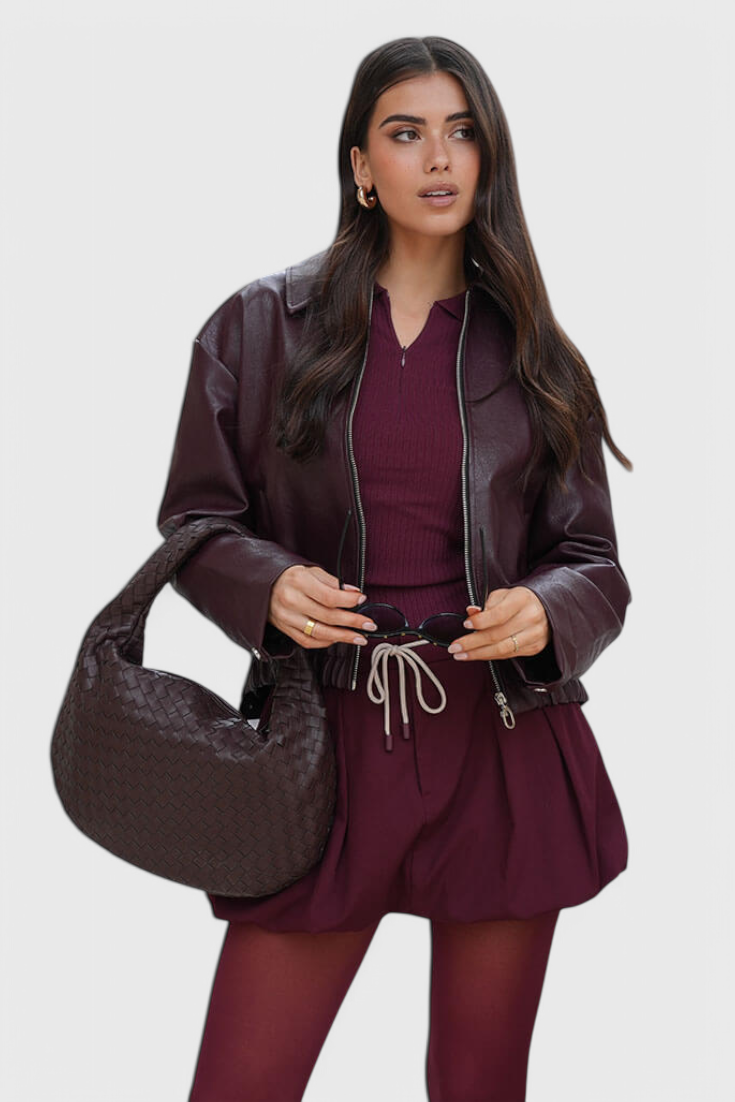Sage Mellem Crossbody Taske